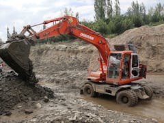 Wheeled Excavator Hire in Melbourne