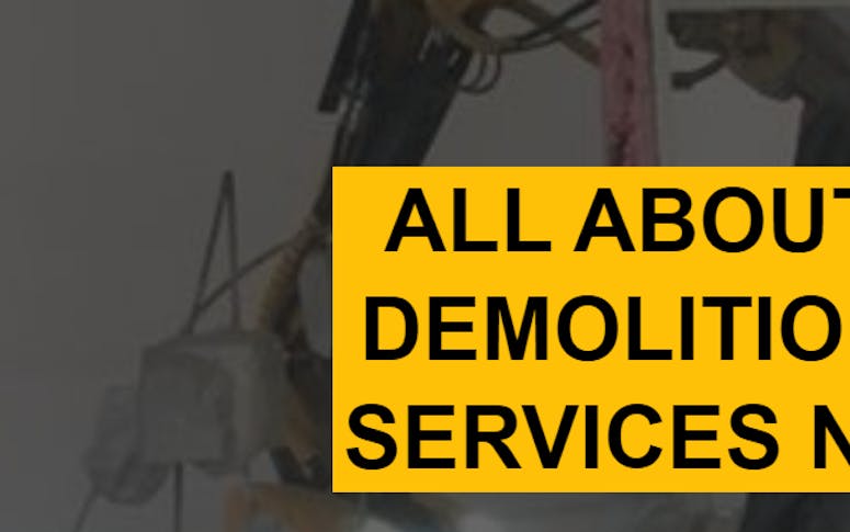 All About Demolition featured image