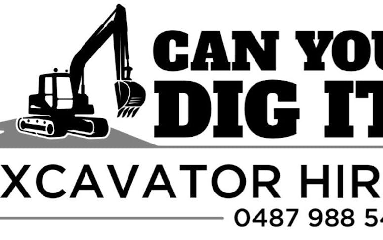 Can You Dig It Excavator Hire featured image