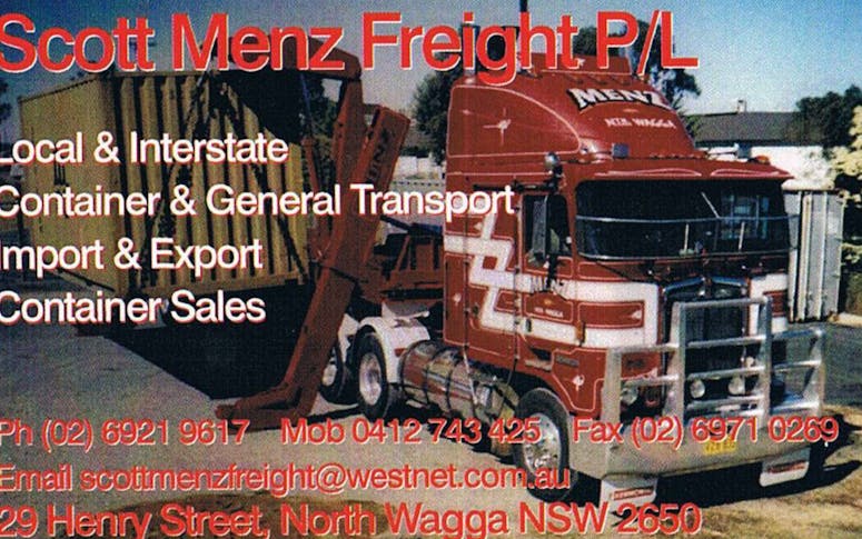 Scott Menz Freight Pty Ltd featured image