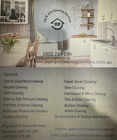 Jay & Jo’s cleaning services featured image