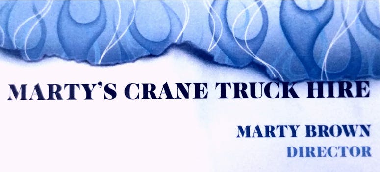 Marty's Crane Truck Hire featured image