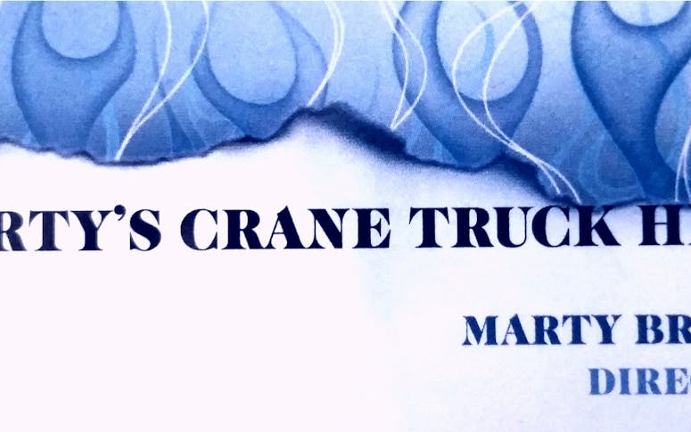 Marty's Crane Truck Hire  featured image
